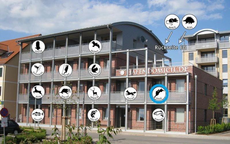 Hafendomicil Appartement Wh06 - Hase Waren  Exterior foto